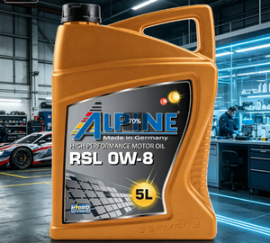 Huile moteur automobile haute performance Alpine RSL 0W-8 5L Fabriqué en Allemagne Approuvé pour les véhicules hybrides - Product Image 4
