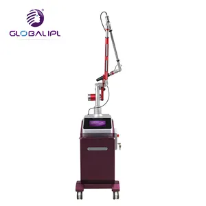 Chất lượng cao laser mạnh mẽ qswitch 1064nm 532nm Nd Yag laser Tattoo Remover picolaser máy