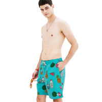Short de plage personnalisé à imprimé floral et géométrique pour hommes, à séchage rapide, respirant, de grande taille, à sublimation, pour la maternité