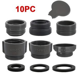 Conector de rosca duradero de 1/2 \ "a M22 M24 M14 <span class=keywords><strong>M20</strong></span> para grifos de cocina, adaptador de grifo doméstico con accesorios de acoplador de junta - Product Image 4