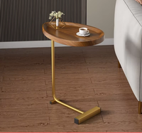 Table basse en chêne massif, style nordique minimaliste, écologique, pour le salon