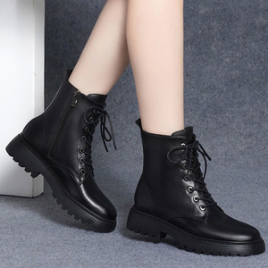 <span class=keywords><strong>Bottes</strong></span> d'Hiver à Fermeture Éclair Latérale, Chaussures Courtes Chaudes en Peluche pour Femmes, Tailles 35-41, Collection 2024 - Product Image 2