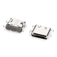 Mini 6 16 24 pin USB tipo C conector macho 2,0 3,0 3,1 USB tipo C conector hembra PCB conector USB
