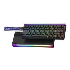 Clavier de jeu AULA <span class=keywords><strong>Hero</strong></span> 68 HE à interrupteurs magnétiques, clavier filaire à effet Hall, déclenchement rapide, RGB réglable, mécanique - Product Image 2
