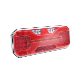 Feu arrière multifonctionnel ECE LED rectangulaire 12V 24V pour camion et remorque : clignotant, frein, marche arrière, antibrouillard, réflecteur et feu de position arrière - Product Image 2