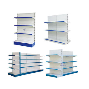 Étagère Gondola Anti-corrosion personnalisé, en acier étagères personnalisées utilisé pour <span class=keywords><strong>le</strong></span> <span class=keywords><strong>marché</strong></span>, présentoir pour les magasins de supermarché - Product Image 4