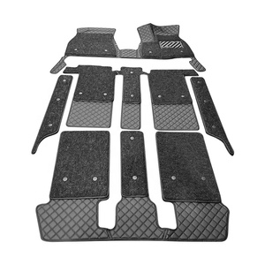 Vente directe d'usine personnalisée tapis de sol de voiture en cuir Double couche 7D pour toyota <span class=keywords><strong>noah</strong></span> voxy 70 80 90 - Product Image 1