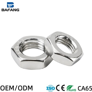 Écrous hexagonaux en nylon, acier inoxydable et zinc, ignifuges, résistants aux hautes températures, certifiés ISO, M2-M16, vente en gros - Product Image 2