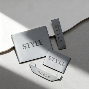 Étiquettes tissées personnalisées avec logo pour vêtements, en satin, coton, taffetas, texture lisse, à coudre sur les vêtements, étiquettes de marque - Product Image 6