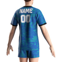 T-shirt à col rond de l'équipe de gymnastique pour hommes en gros Maillot court Chemises de rugby de Madagascar