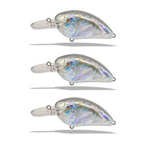 Corps de leurre vierge non peint 7,5 cm 10g, effet vague d'eau, estampage à chaud, laser, sonnette, Rock Fatty, pour leurre de pêche DIY - Product Image 6