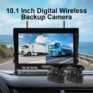 10. Inch Monitor <b>Solar</b>-powered <b>Camera</b> 2CH DVR Recorder Magnetic <b>Solar</b> 1080P Wireless Backup for Truck Wireless-<b>Solar</b>-101-2 Wirel - Product Image 5