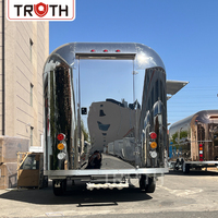 Truth Outdoor Mobile Eiswagen Burger Hot Dog Food Trucks Anhänger mit Küche 2026 Pizza Food Truck mit Gasofen