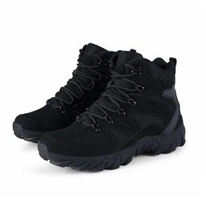Botas Tácticas de Alta Calidad para Trabajo, Senderismo, Motociclismo, Entrenamiento de Combate, para Hombre, para Exteriores, Campamento, Antidesgaste - Product Image 2