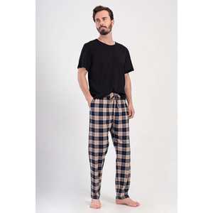 Pyjama en soie XXL pour homme, haut de gamme, décontracté, pour la maison, sans manches, en jersey imprimé, grande taille, doux et confortable pour les couples - Product Image 4