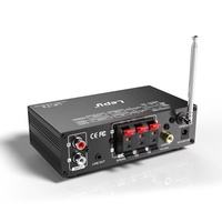 YENİ Gelen LEPY LP-T3 Süper BASS 2.1 Kanal Bluetooth 5.1 Ses Amplifikatörü KOAKSİYAL Yüksek Güç 50WX2+100W Ev Amplifikatörü ABD