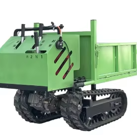 Mini-dumper à chenilles auto-chargeur à gaz, en acier épaissi, pour le transport sur chenilles - Product Image 2