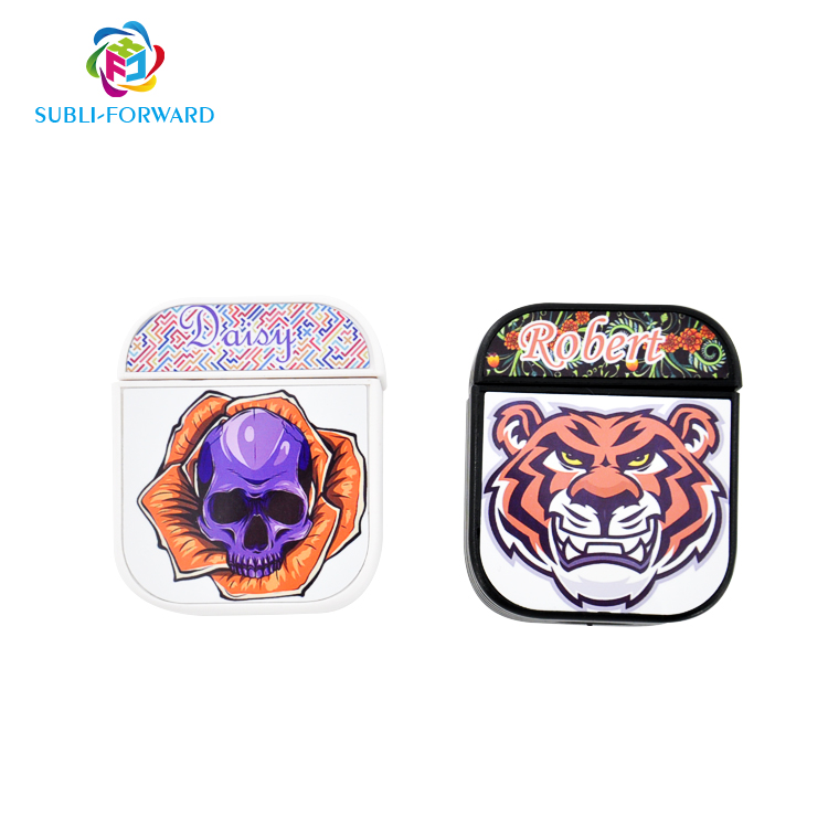 2021 Новое поступление, высокое качество, пустые сублимационные Чехлы для Airpods, сублимационные Чехлы для Airpod с алюминиевым листом