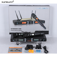 Microphone sans fil professionnel UHF SKM9000 CRE Version True Diversity 2 canaux, édition classique réédition, pour église, discours