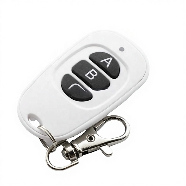 433MHz wireless radio-frequency  wireless remote control handle single button three key switch remote control