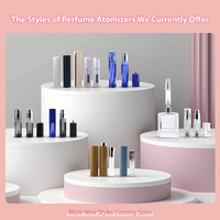Flacon de parfum écologique en bambou avec vaporisateur de 8 ml et 10 ml, mini vaporisateur de parfum portable rechargeable