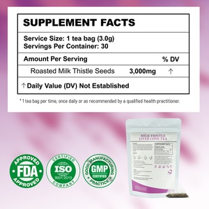 Té de Cardo Mariano Chinaherbs para el Hígado, Ingredientes Naturales Herbales Chinos, Suplementos para el Cuidado de la Salud, Té para la Limpieza del Hígado y los Riñones - Product Image 6