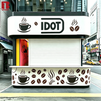 Porte de sécurité enroulable automatique Bolang 10x12 9x7 8x7 en aluminium sur mesure, anti-rouille, anti-poussière, anti-insectes pour magasins et bâtiments