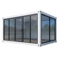 Maison Modulaire Durable et Fiable pour l'Exportation, Installation Rapide, Garantie 5 Ans, Bureau Temporaire pour Chantier de Construction