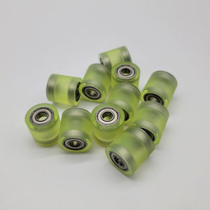Producto de uretano personalizado del fabricante de China, rodillos de poliuretano recubiertos de PU con rodamiento - Product Image 5