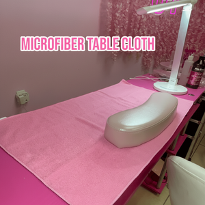 Mantel de Microfibra Rosa de 120 Pulgadas, Cuadrado Estampado para Mesas de Manicura, Banquetes de Boda, Restaurantes, Compradores Comerciales (Hoteles) - Product Image 1