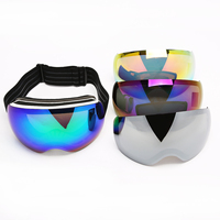 Lunettes de ski personnalisées CE, protection UV400, lunettes de patinage sur glace, verres polarisés, lunettes de sport d'hiver, lunettes de snowboard, OEM