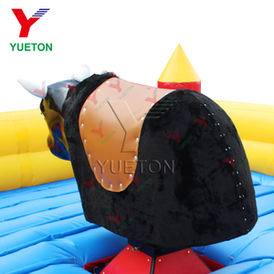 <span class=keywords><strong>Toro</strong></span> Mecánico Inflable Comercial, Máquina de Juego de Rodeo Mecánico, Juegos Inflables - Product Image 4