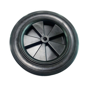 Nueva Rueda de Goma Sólida Temple de 8 Pulgadas 8X1.75R para Cortadoras de Césped, Ruedas Industriales Tipo Fijo - Product Image 3
