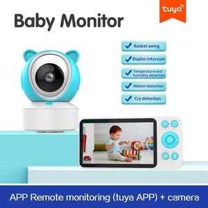 Nuovo Baby <span class=keywords><strong>Monitor</strong></span> Video <span class=keywords><strong>WiFi</strong></span> TUYA 5 Pollici 1080P 2026 con Visione Notturna, Rilevamento Movimento e Pianto, Audio Bidirezionale - Product Image 1