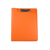 Organizador de carpeta de archivos para negocios, hoja de negocios, portafolio de PU con calculadora, logotipo personalizado, para oficina