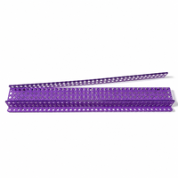 Support de Mahjong en Acrylique en Forme de U avec Motif Tressé en Rotin, Poussoir de Tuiles Portable pour Soirées de Jeu en Famille, Fournisseurs en Gros