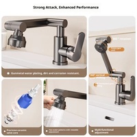 Robinet de cuisine Huoli en acier inoxydable, universel, à capteur tactile, monocommande, à poser sur plan, avec cartouche en cuivre, garantie 3 ans