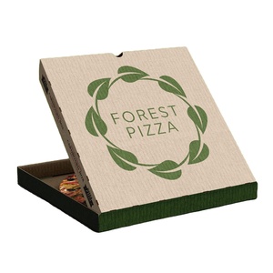 Pochettes à <span class=keywords><strong>pizza</strong></span> personnalisables avec logo, pelliculage mat, recyclables, qualité alimentaire, format sur mesure, en <span class=keywords><strong>carton</strong></span> ondulé à bas prix - Product Image 2