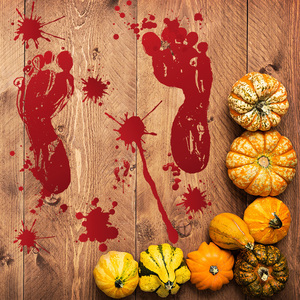 Autocollants <span class=keywords><strong>mains</strong></span> <span class=keywords><strong>et</strong></span> <span class=keywords><strong>pieds</strong></span> de sang pour Halloween - Product Image 3
