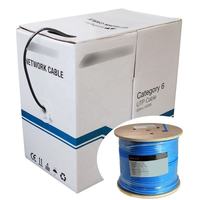 Cable LAN Cat6 Cat6A para Logística de Almacenes, 305m, Cobre Puro, 23AWG, OEM, UTP, FTP, PoE, CE, RoHS, ISO 9001