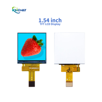 Module d'affichage tactile LCD TFT HMI de 1,54 pouce carré 240x240 IPS, écran tactile 240*RGB*240