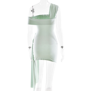Abito gotico Casual da donna estivo personalizzato in pizzo tessuto antistatico naturale prodotto abbigliamento da donna - Product Image 6