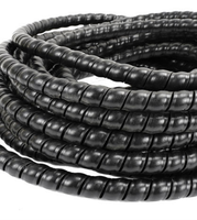 Fundas de Cable en espiral, banda de envoltura protectora de alambre