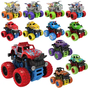 New Children's Inertial Off-road Vehicle Anti-drop Model Double Friction Monster Four-wheel Drive Toy Car