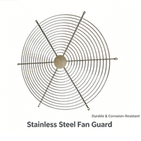 Grille de protection circulaire en acier inoxydable Senneng pour ventilateur, sur mesure, en treillis métallique industriel, pour ventilateur de refroidissement et radiateur