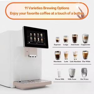 Newest Style One Touch Semi-Automatic Commercial Electric Coffee <b>Machine</b> with Temperature Control and Brew System - Product Image 4