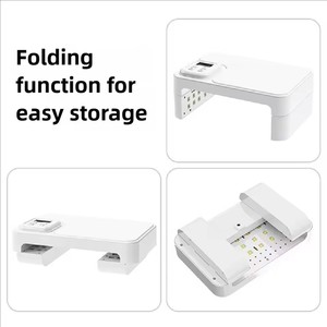UV Led <b>Nail</b> Lamp Collapsible Armrest Gel Professional Curing Machine 180W <b>Nail</b> Light Manicure Lamp Wearable <b>Nail</b> Baking Lamp - Product Image 4