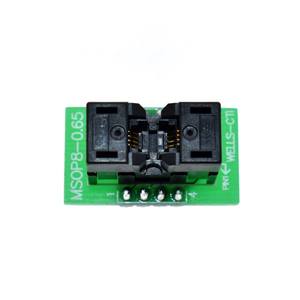 Msop8 para dip8 mcu teste ic soquete adaptador - Product Image 1