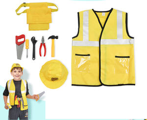 Días <span class=keywords><strong>de</strong></span> carrera Niños Vestir Ropa Juguetes Juego <span class=keywords><strong>de</strong></span> imaginación Trabajador <span class=keywords><strong>DE</strong></span> LA CONSTRUCCIÓN Médico Cirujano Chef Explorador Astronauta Disfraces <span class=keywords><strong>DE</strong></span> TRABAJO - Product Image 6