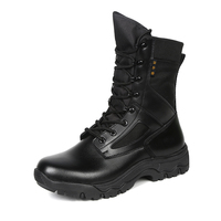 Bottes tactiques d'extérieur légères et respirantes pour la formation en patrouille de sécurité, design unisexe